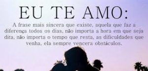 EU TE AMO